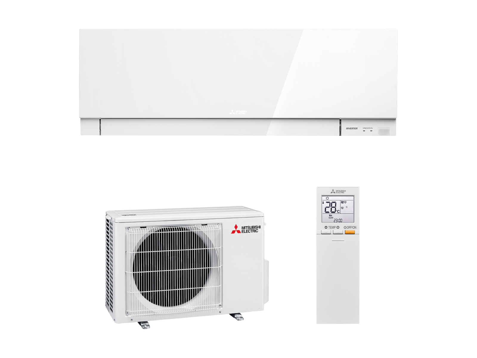Mitsubishi Electric EF25 Designer Smart High Wall Heat Pump